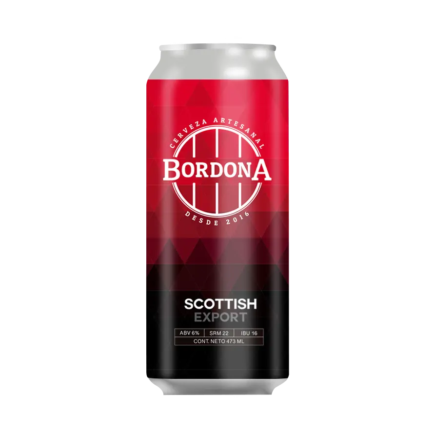 Lata Bordona Scottish de 473 ml